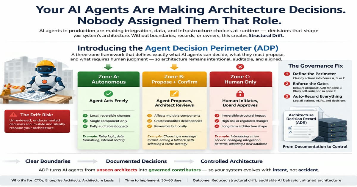Your AI Agents Are Making Architecture Decisions. Nobody Assigned Them That Role.
