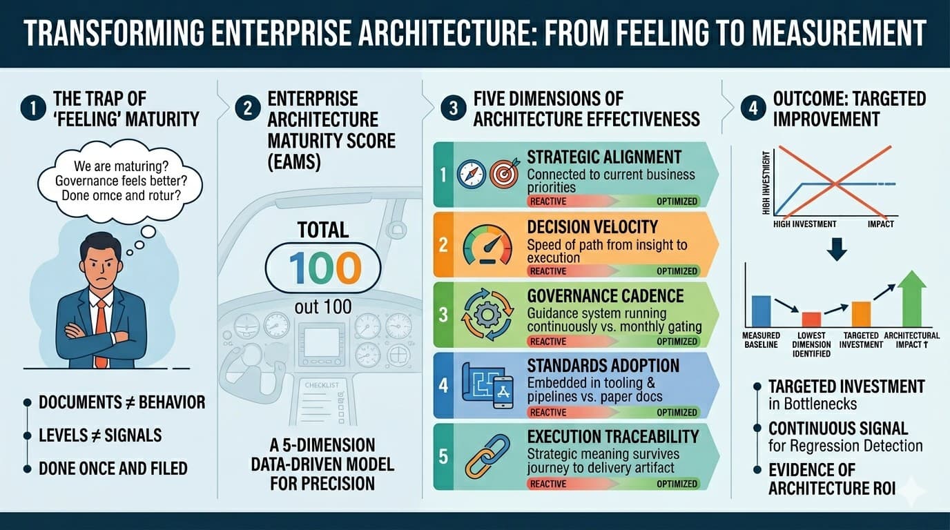 You Cannot Improve an Architecture You Have Not Measured.