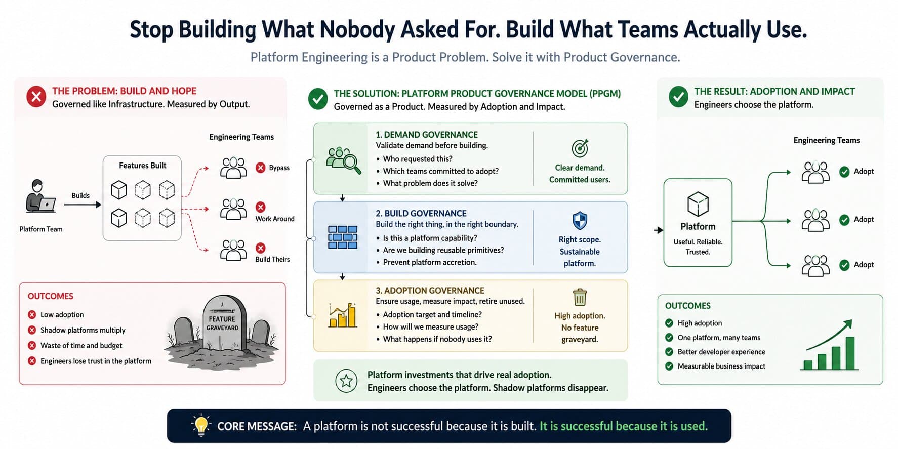 Your Platform Team Is Building a Product Nobody Asked For.