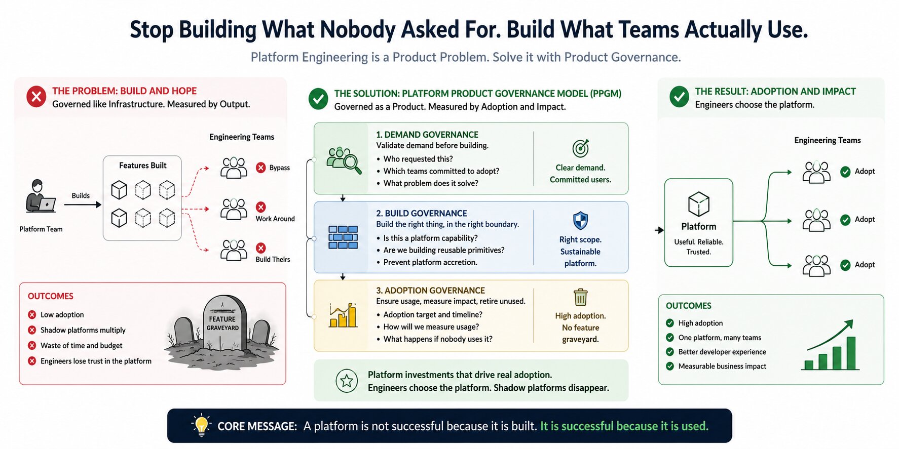 Your Platform Team Is Building a Product Nobody Asked For.